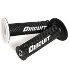 Manopla Circuit V Racing Preto/Branco