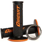 Manopla Circuit V Racing Preto/Laranja