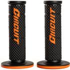 Manopla Circuit V Racing Preto/Laranja