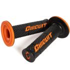 Manopla Circuit V Racing Preto/Laranja