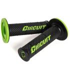 Manopla Circuit V Racing Preto/Verde