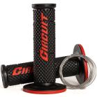 Manopla Circuit V Racing Preto/Vermelho