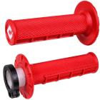 Manopla Odi Lock On MX V2 Half Waffle Cinza Escuro