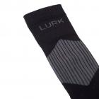 Meia de Compressão Lurk Cano Longo Preto/Chumbo