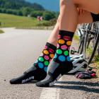 Meia Hupi Polka Preto