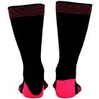 Meia Hupi Supreme Preto/Rosa LT