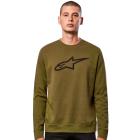 Moletom Alpinestars Ageless Crew Verde
