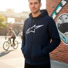 Moletom Alpinestars Ageless II Azul Marinho/Branco