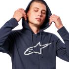 Moletom Alpinestars Ageless II Azul Marinho/Cinza