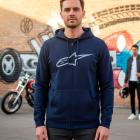 Moletom Alpinestars Ageless II Azul Marinho/Cinza