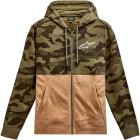 Moletom Alpinestars Camo Block Cinza/Vermelho