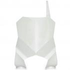 Number Plate + Passa Cabo KXF 250 / 450 08/16 Biker F1rst Branco