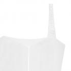 Number Plate + Passa Cabo KXF 250 / 450 08/16 Biker F1rst Branco