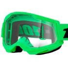 Óculos 100% Strata 2 Neon Green Lente Transparente