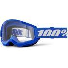 Óculos 100% Strata 2 White Lente Transparente