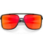 Óculos Oakley Castel Matte Grey Smoke/Prizm Ruby