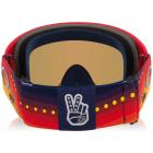 Óculos Oakley O Frame Pro 2.0 TLD Red Orange/Black Ice Iridium