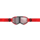 Óculos Scott Fury Red/Black/Silver Chrome Works