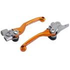 Par Manete Retrátil Zeta KTM SXF 14/24 + EXC-F 14/24 + Husq TC/FC 22/24 + GasGas MC/EX 21/23 