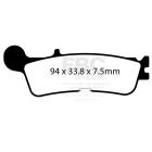 Pastilha de Freio Dianteiro EBC MXS YZF 250 21/25 + YZF 450 20/25 + YZ 125/250 21/25 + WRF 250 23/25