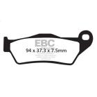 Pastilha de Freio Dianteiro EBC HH R-Series KTM SX / SXF / EXCF 94/25 + Husqvarna FC / FE / TC / TE 14/25 + Gas Gas EC / EX / MC 21/25