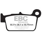 Pastilha de Freio Dianteiro EBC MXS YZF 250/450 03/25 + YZ 125/250 03/25 + KXF 250 04/19 + KXF 450 06/19