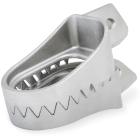 Pedaleira Biker Shark KXF 250/450 + KLX 450R Inox