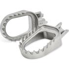 Pedaleira Biker Shark YZ 125/250 + YZF-X + WRF 250/450 Inox