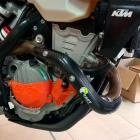 Protetor de Curva Carbono Start KTM EXC-F 350 4T 17/19