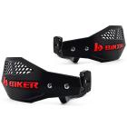 Protetor de Mão Biker Carbon A1R Preto/Vermelho