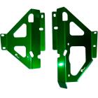 Protetor de Radiador Lateral Start KX 250F/250X 21/24 + KX 450F 19/23 + KX 450X 21/24 Verde