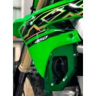 Protetor de Radiador Lateral Start KX 250F/250X 21/24 + KX 450F 19/23 + KX 450X 21/24 Verde