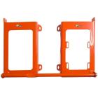 Protetor de Radiador Envolvente Start KTM EXC-F 20/23 + SXF 250/350 19/20 + SXF 450 19/22 + Husq TE/FE 20/23 + GasGas MC/EC 21/23 Laranja