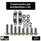 Protetor de Radiador Lateral Start CRF 450R 13/14 - Aluminio