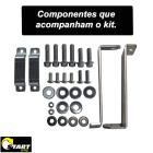 Protetor de Radiador Lateral Start YZF 250 2024 + YZF 450 23/24 Anodizado Azul