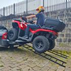 Rampa para Carregar Motos Dobrável Start 2 metros Aço