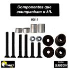 Suporte Base para Baú Traseiro Start Givi Monokey BMW F750 GS 19/24 + F800 GS 2025 + F850 GS 19/24