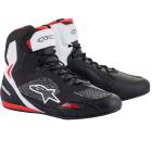 Tênis Alpinestars Faster 3 Rideknit Preto/Prata/Vermelho