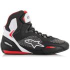 Tênis Alpinestars Faster 3 Rideknit Preto/Branco/Vermelho