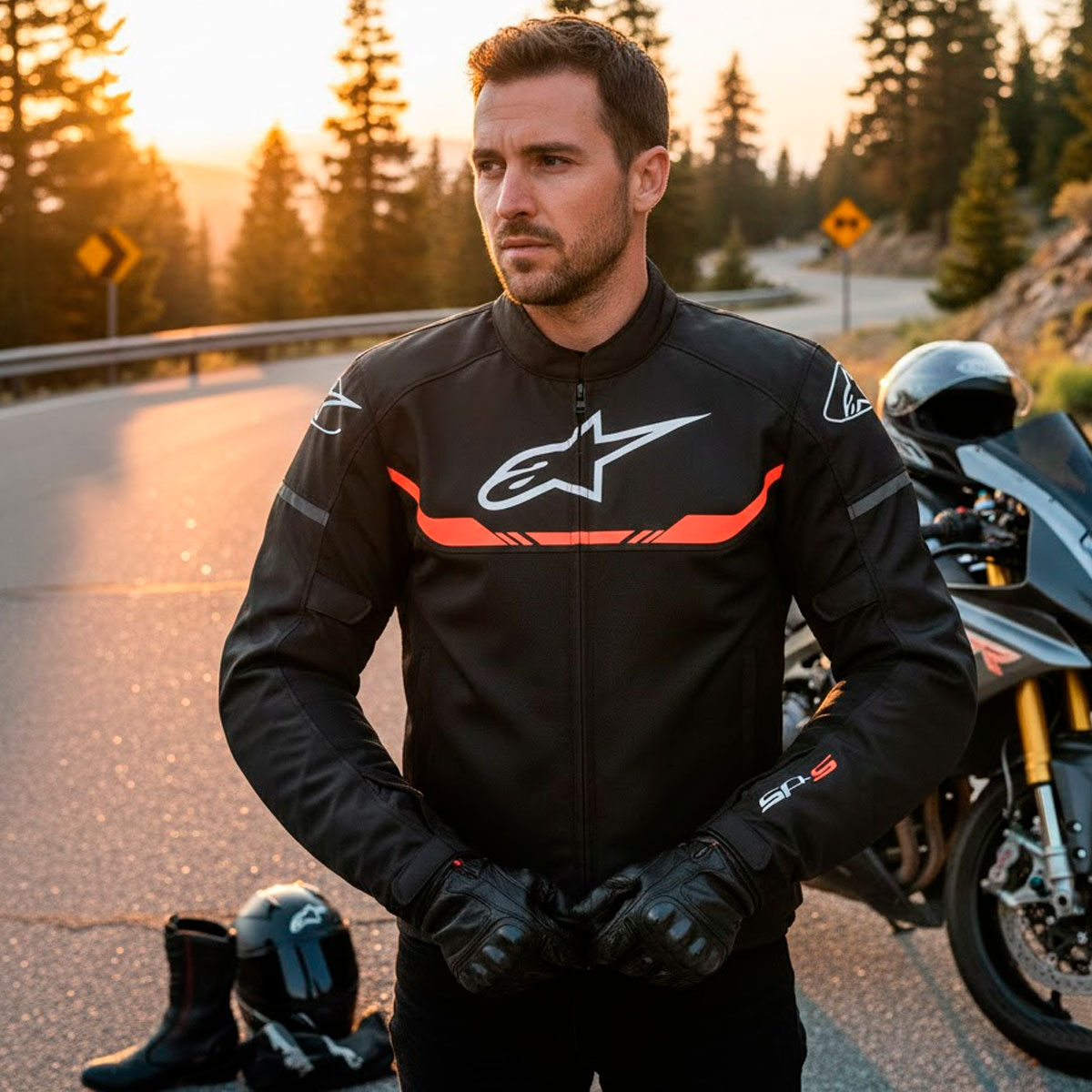 Jaqueta Alpinestars T SPS Air - Ventilada