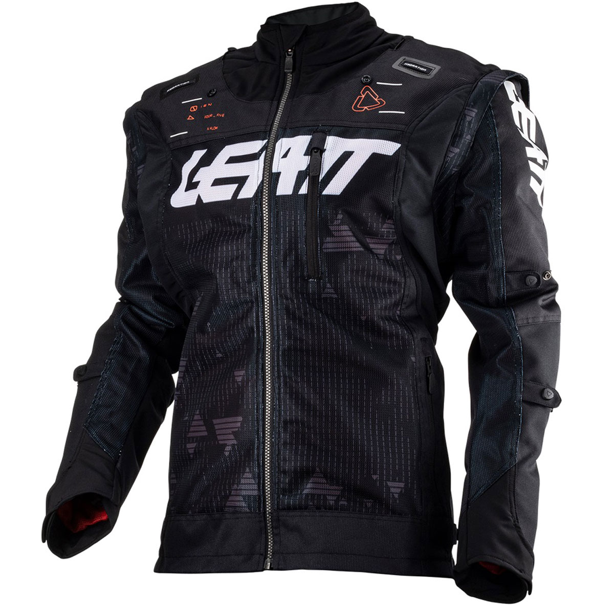 Maglia Leatt Moto 4.5 X-Flow 2021 - Altamente Ventilata Con Collo Compatibile Con Neck Brace