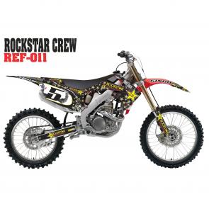 Kit adesivo Rockstar Mxparts Crew