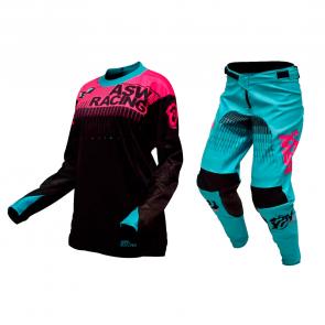 kit Calça + Camisa Feminina ASW Podium Tech 17
