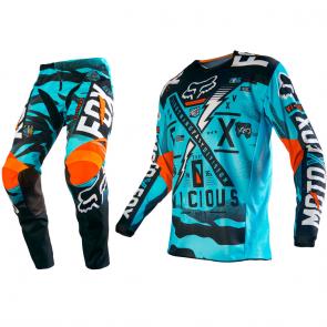 Kit Calça + Camisa Fox 180 Vicious Juvenil