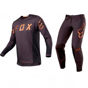 Kit Calça + Camisa Fox Flexair Copper Moth Edição Limitada