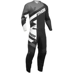 Kit Calça + Camisa Thor Sector Checker Preto/Cinza
