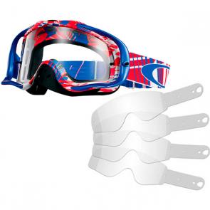 Kit Óculos + Tear Off Oakley Crowbar MX Ryan Dungey Signature