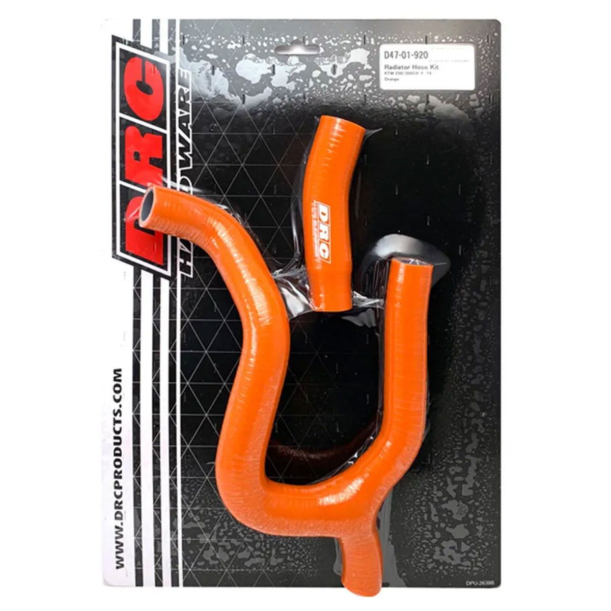 Acerbis Skid Plate For KTM & GasGas 450 Models (2019-2023) - Orange/White - View #8