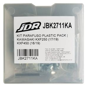 Jogo de Parafusos Kit Plástico JDR KXF 250 17/19 + KXF 450 16/19