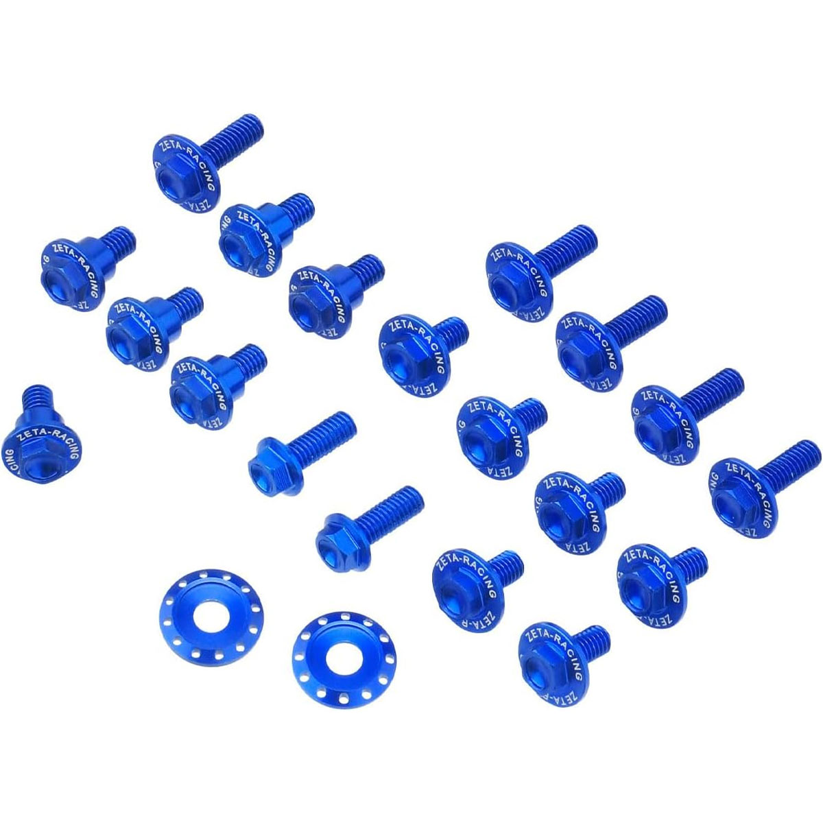 パーツ JorgeUSA Parafusos Zeta Kit Plástico YZ 125/250 22/25